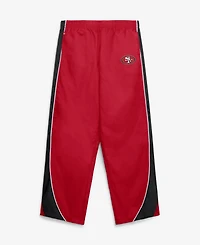 Fanatics Women's Scarlet/Black San Francisco 49ers Team First Backwards Lateral Nylon Pants