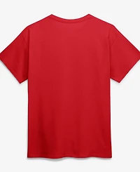 Logo Athletic Men's Red Washington Nationals Heart and Soul T-Shirt