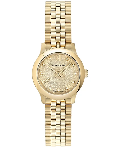 Ferragamo Women's gold-tone Bracelet Watch 25mm