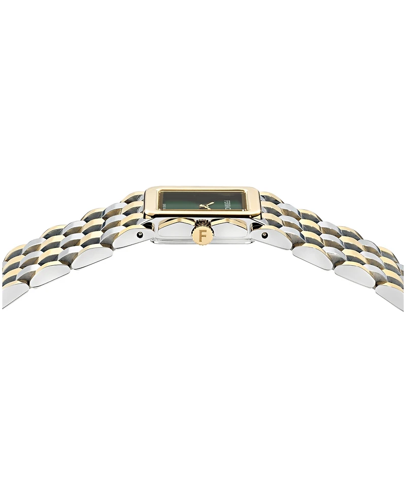 Ferragamo Women's Two-Tone Stainless Steel Bracelet Watch 19mm