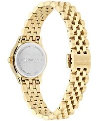 Ferragamo Women's gold-tone Bracelet Watch 25mm