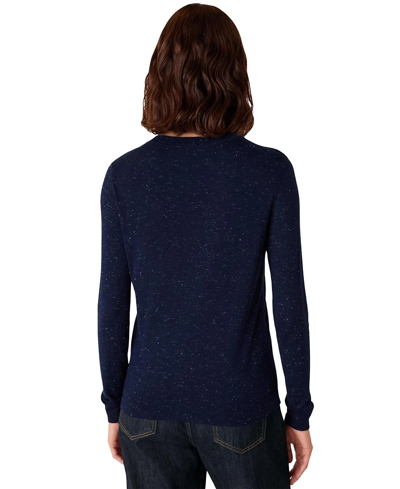 Whistles Women's Annie Sparkle Knit Jumper
