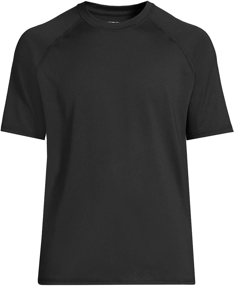Lands' End Men's School Uniform Short Sleeve Active Tee