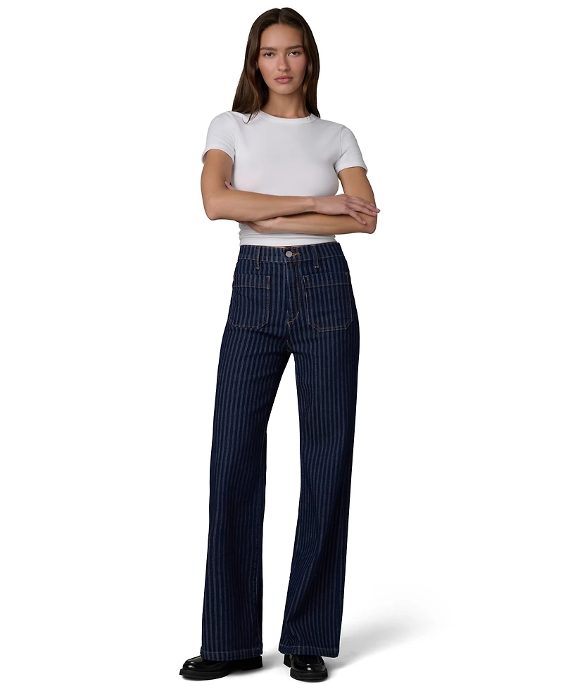 Joe's Jeans Women's Mia High-Rise Wide-Leg Patch Pocket