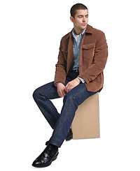 Levi's Men's Faux Suede Western Shirt Jacket
