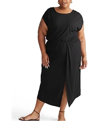 Universal Standard Plus Havana Divine Jersey Dress