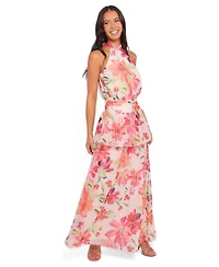 Petal and Pup Women's Martha Halter Sleeveless Maxi Dress
