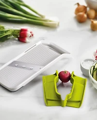 Joseph Joseph Duo 2.4" Mandoline Slicer with Multi-Grip Food Holder