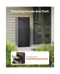 Vevor Package Delivery Boxes for Outside Anti-Theft Lockable Parcel Drop Box