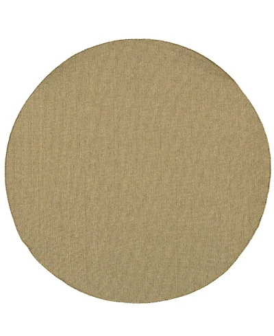 Oriental Weavers Karavia 2068X Tan 7'10" Round Rug