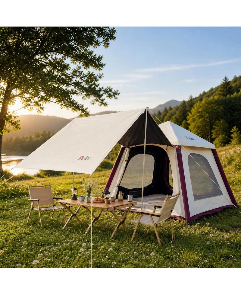 Ltmate Global Inc.Lightweight Inflatable Camping Tent – Easy Setup, Perfect for Beach and Travel