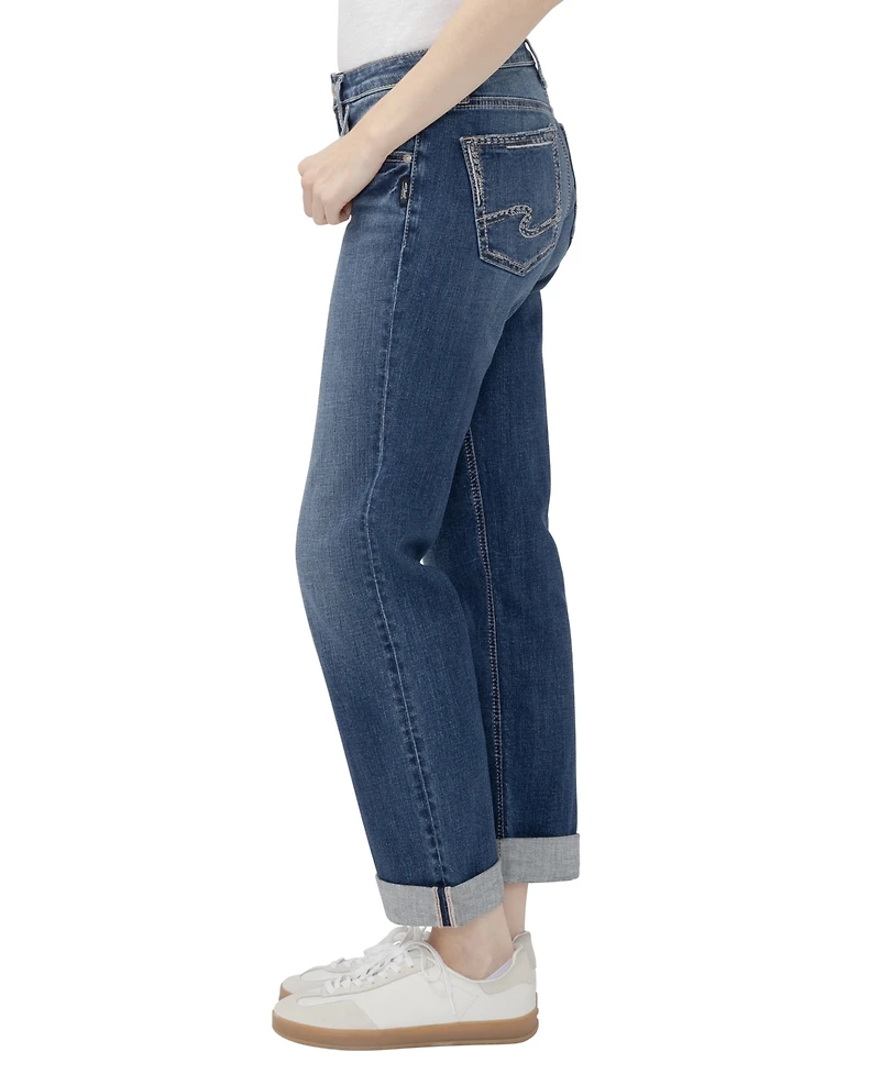 Silver Jeans Co. Women's Chelsea Straight Low-Rise