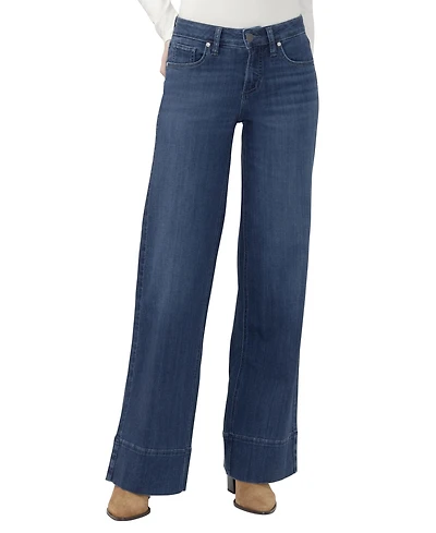 Silver Jeans Co. Women's Suki Mid-Rise Wide-Leg
