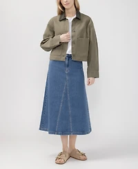 Silver Jeans Co. Women's Corduroy Barn Jacket