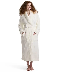 Lands' End Women's Cozy Cable Robe