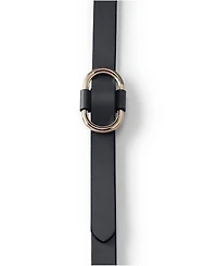 Lands' End Women's Plus Endlessly Adjustable Skinny Leather Belt