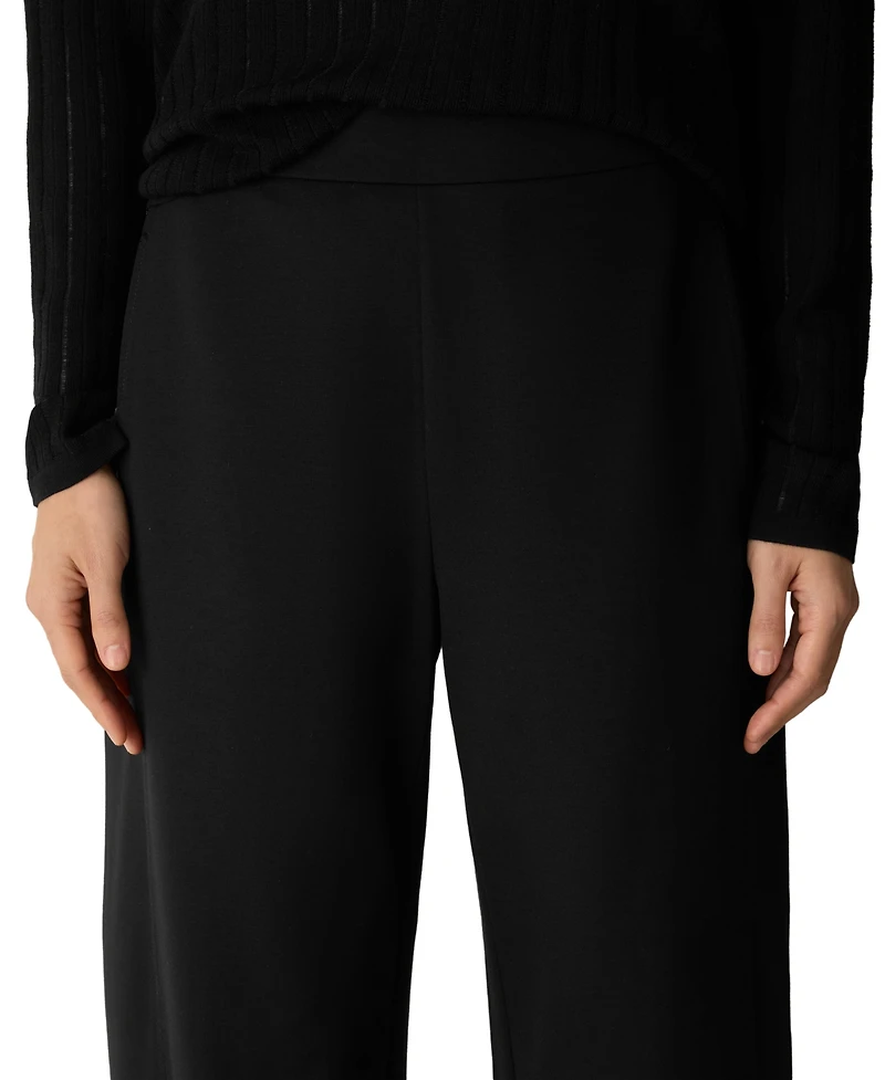 Eileen Fisher Women's Pull-On High-Rise Doubleknit Lantern Pants