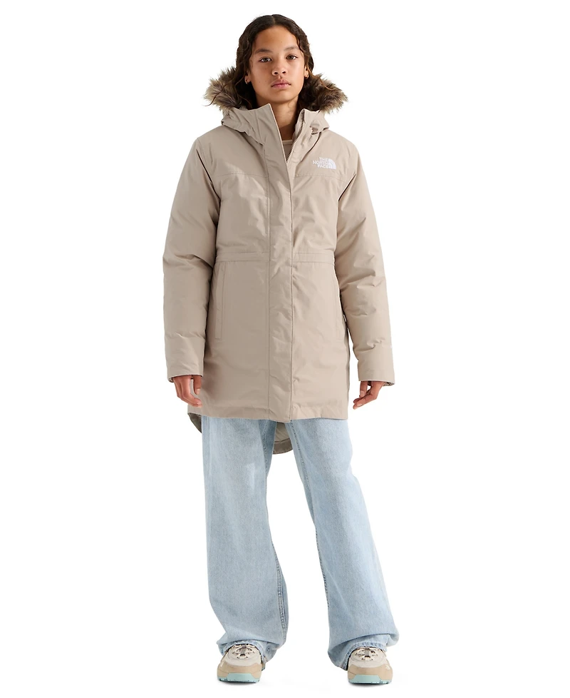 The North Face Girls' 7-18 Hooded Parka Jacket
