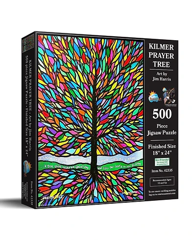 SunsOut Kilmer Prayer Tree 500-Piece Jigsaw Puzzle, Ages 15+
