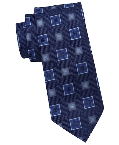 Karl Lagerfeld Paris Men's Geometric Pattern Classic Tie