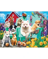 SunsOut The Bench Team 500-Piece Jigsaw Puzzle, Ages 15+
