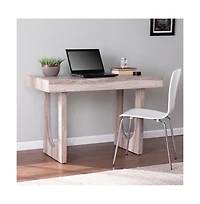 Augusta Home Chadkirk Faux Marble Writing Desk