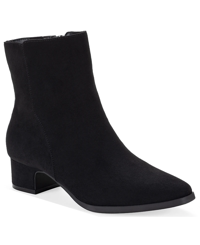 Style & Co Women's Diamond Almond Toe Booties, Macy's Exclusive