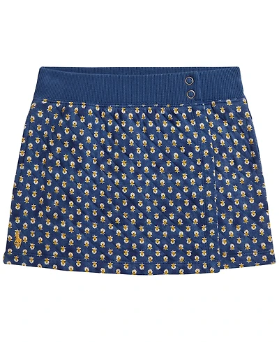 Polo Ralph Lauren Girls' 2T-6X Floral Quilted Wrap Skirts