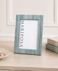 Mariposa Capri Faux Grasscloth Photo Frame, 5" x 7"