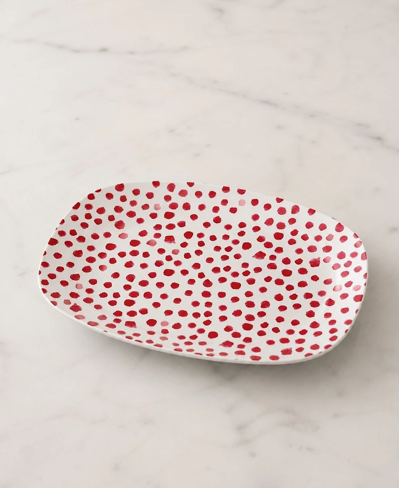 Mariposa Dotty Serving Tray Platter