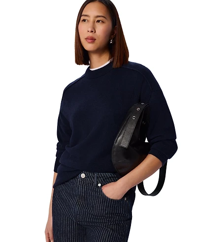 Whistles Women's Seam Crew Neck Jumper