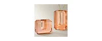 Z Gallerie Corina Crystal Glass Bud Vase
