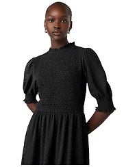 Finery London Women's Amelia 3/4 Sleeve Chiffon Midi Dress
