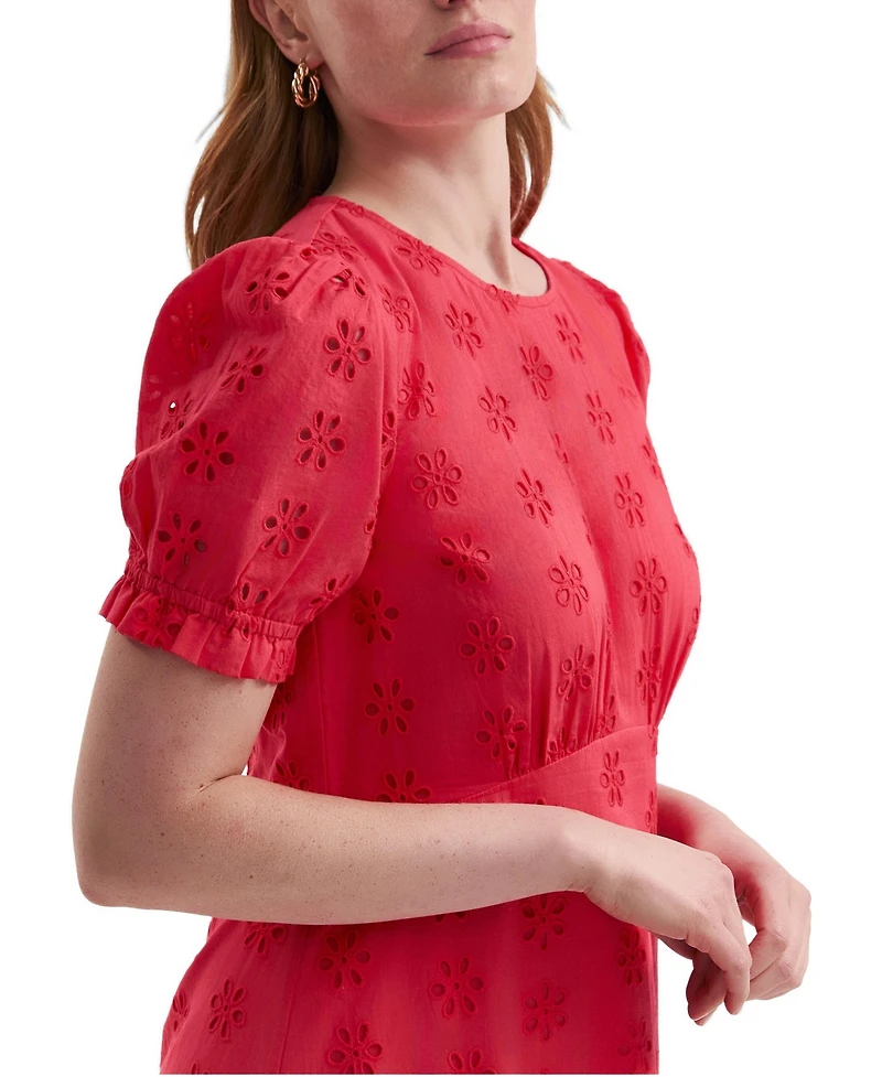 Finery London Women's Mela Cotton Midi Tea Dress