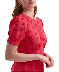 Finery London Women's Mela Cotton Midi Tea Dress