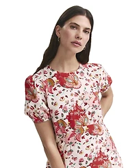 Finery London Women's Lili Short Sleeve Midi Tea Dress