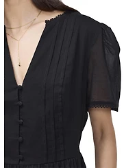 Finery London Women's Cotton Voile Short Dress