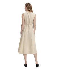 Finery London Women's Jillian Stripe Button Through Dress