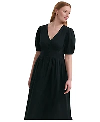 Finery London Women's Addison Cotton Midi Tea Dress
