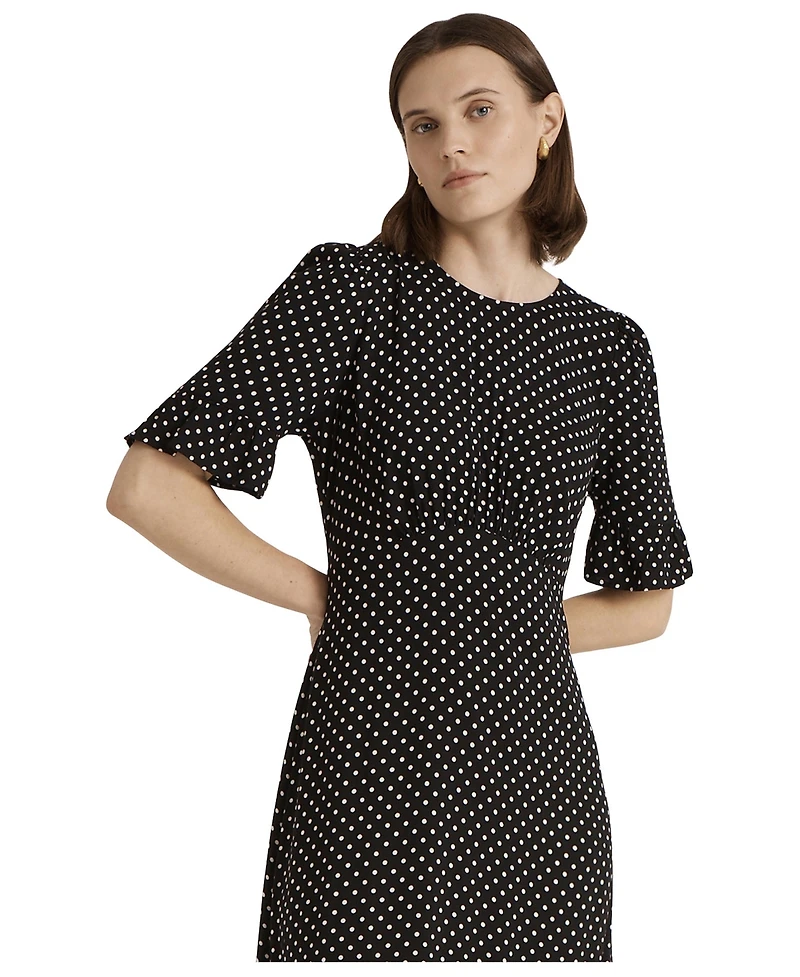 Finery London Women's Sylvie Polka Dot Midi Dress