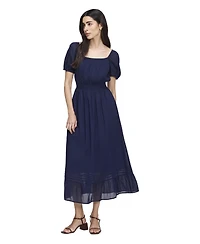 Finery London Women's Mandy Cotton Voile Midi Dress