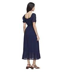 Finery London Women's Mandy Cotton Voile Midi Dress