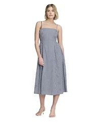 Finery London Women's Romina Cotton Gingham Midi Dress