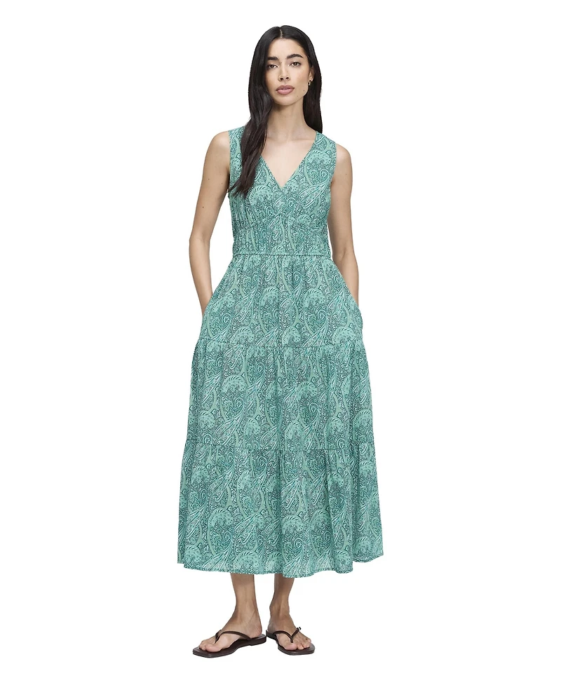 Finery London Women's Shannon Cotton Tiered Midi Dress