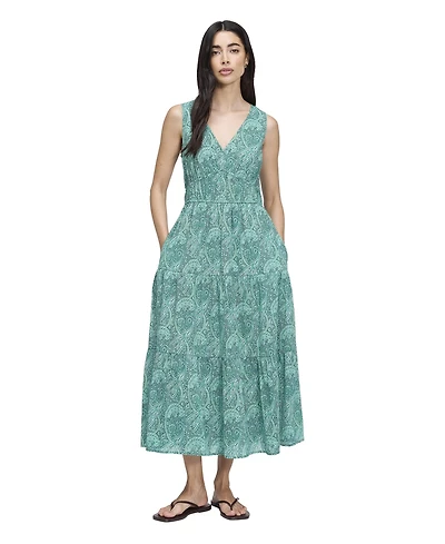 Finery London Women's Shannon Cotton Tiered Midi Dress