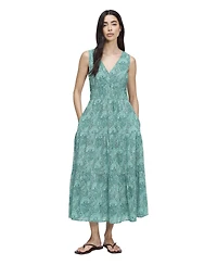 Finery London Women's Shannon Cotton Tiered Midi Dress