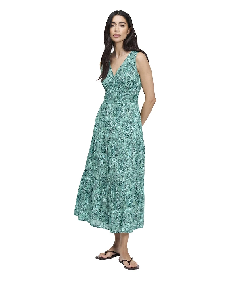 Finery London Women's Shannon Cotton Tiered Midi Dress