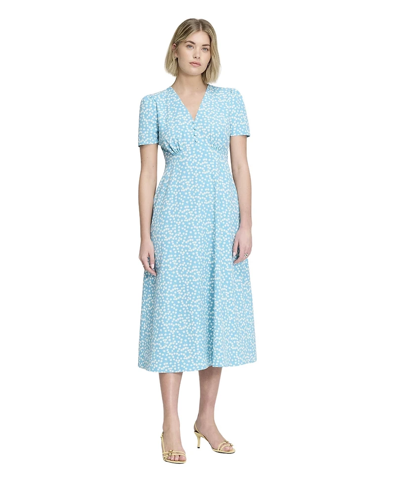 Finery London Women's Nieve Short Sleeve Midi Dress