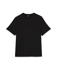 Reiss Men's Barton Crewneck Sueded Interlock Jersey Modern-Fit T-Shirt