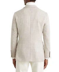 Reiss Men's Bardo Cotton-Wool Blend Classic-Fit Check Blazer